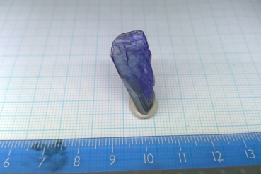 Tanzanit Kristall 3.1 Transparent blau
